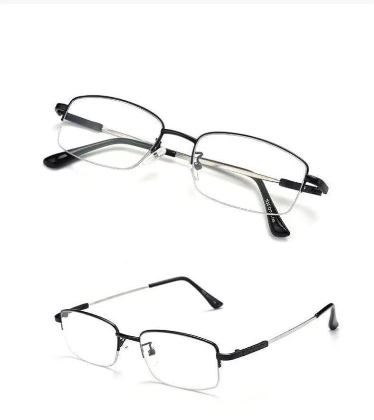 Anti-blue Light Distance And Near Dual-use Reading Glasses Male