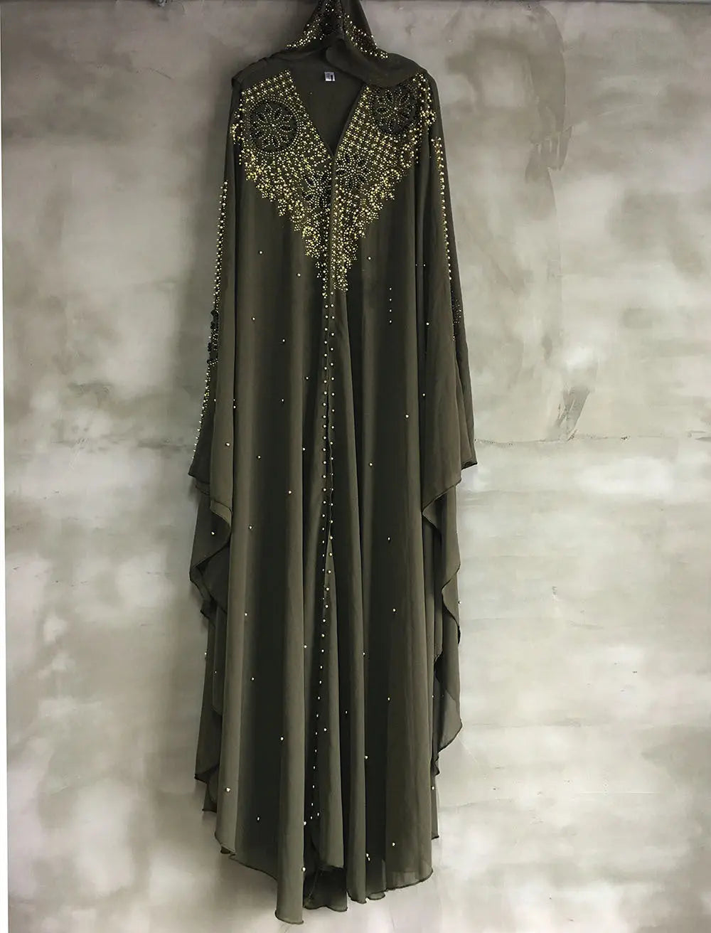 High-definition Muslim Shawl Hooded CloakÂ