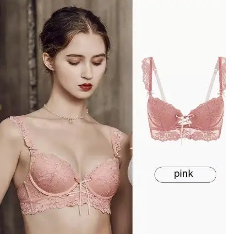 Adjustable Bra French Lace Bra SetÂ