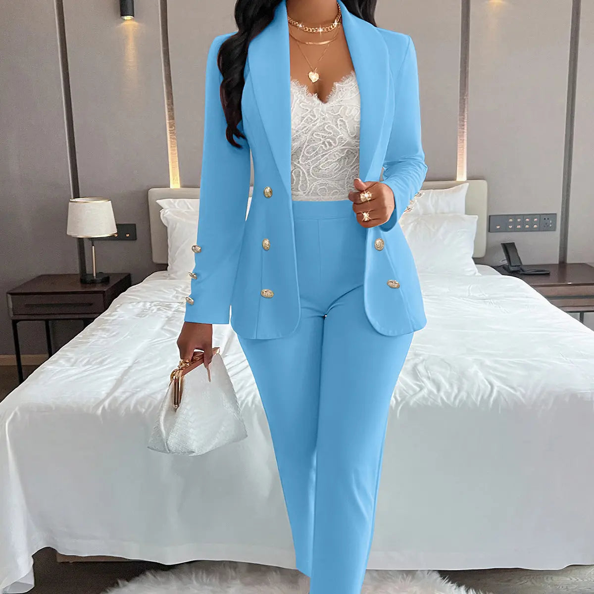 European And American Women's Clothing Small Suit Suit Dignified Sense Of DesignÂ