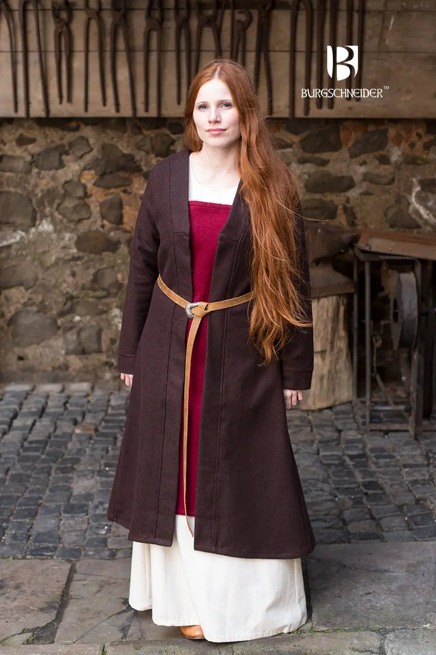 Birka Coat Aslaug BrownÂ