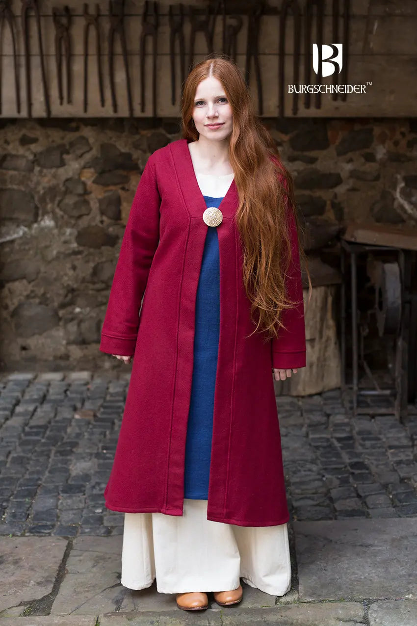 Birka Coat Aslaug RedÂ