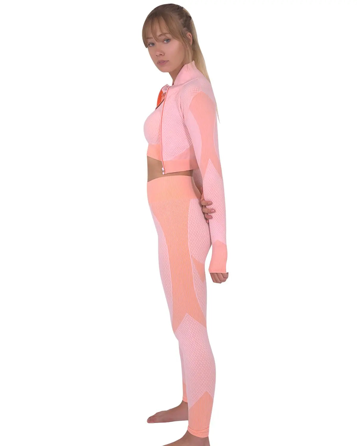 Trois Seamless Sports Jacket - PinkÂ