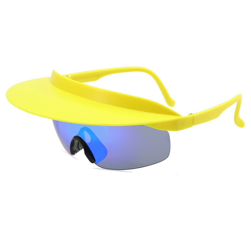 Large Frame Cycling Glasses Are Fashionable And Colorful