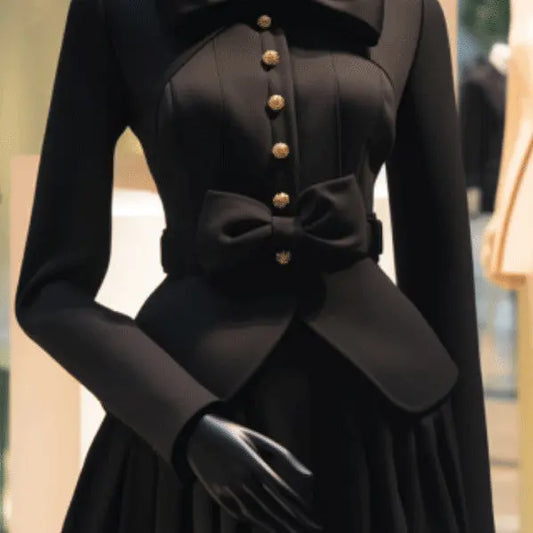 Two-piece Suit Skirt For Women Autumn Small Sized Man's Wear 
