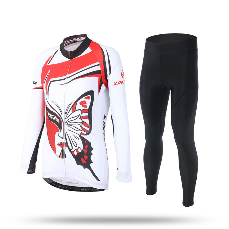 Long sleeve cycling jersey