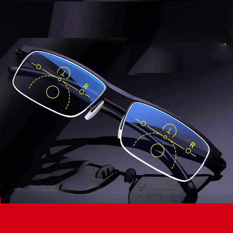 Anti-blue radiation reading glasses 