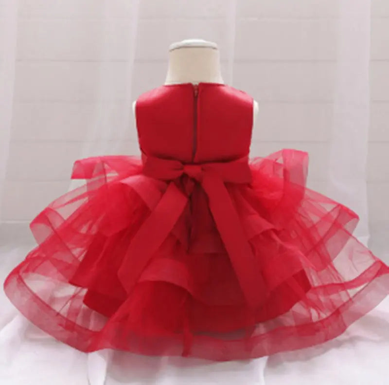 Baby Dress Baby Birthday Skirt Poncho Princess Dress 