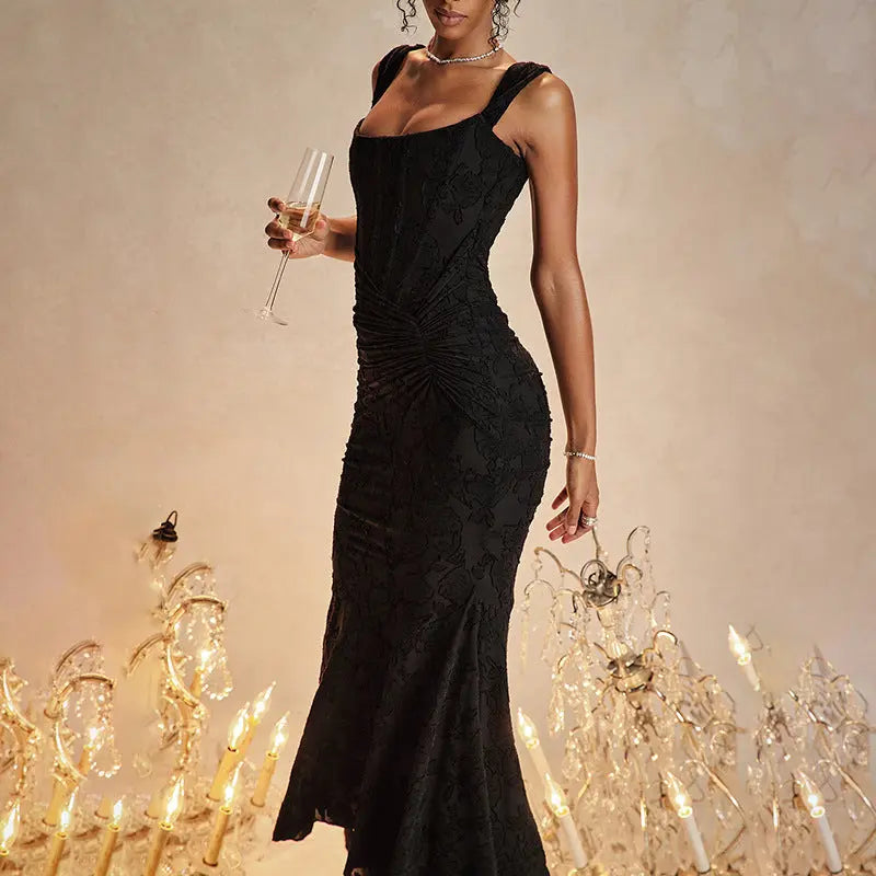 Evening Sexy Sleeveless Dress For Women | Backless Party Dress 