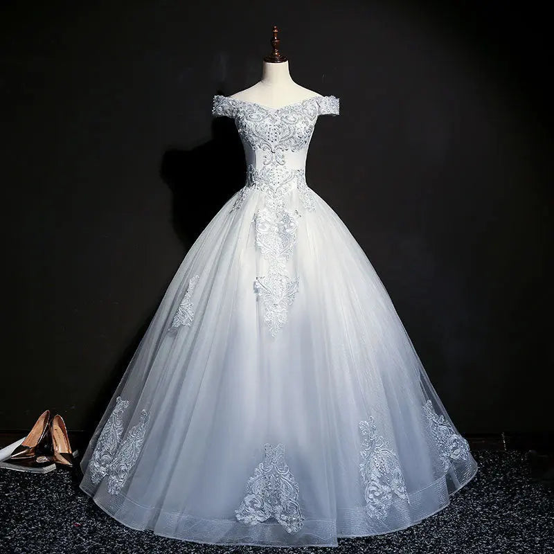 Evening dress wedding dress 