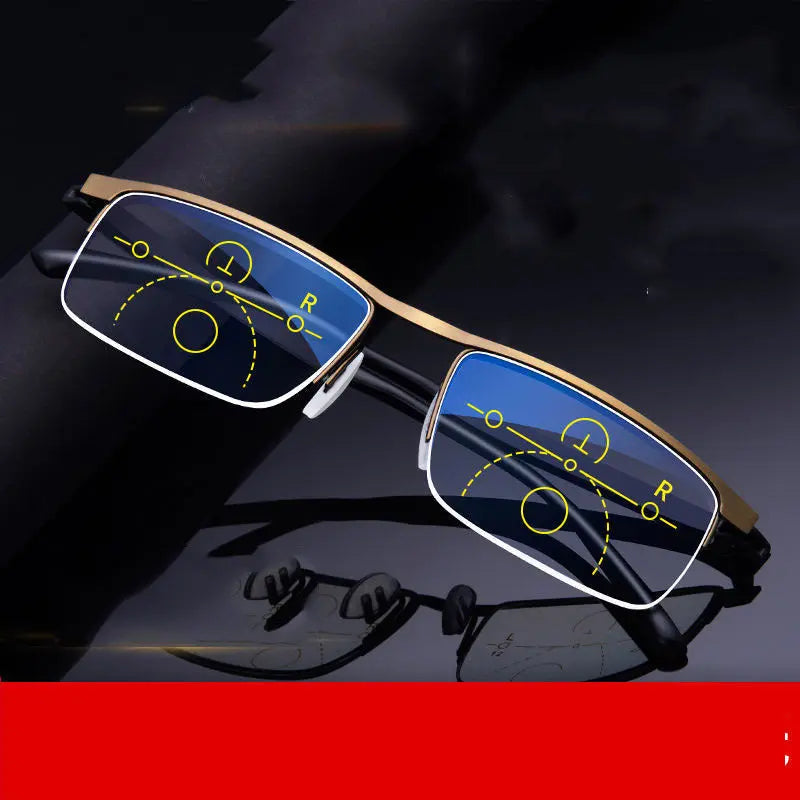 Anti-blue radiation reading glasses 