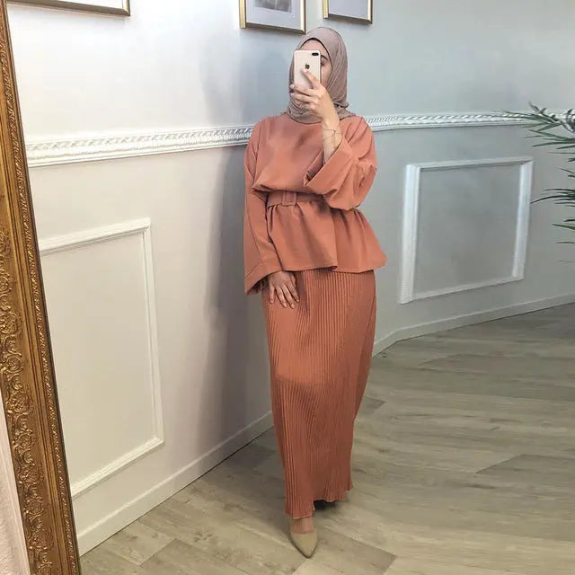 Ramadan Eid Mubarak Abaya Dubai Turkey Hijab Dress Muslim Se 