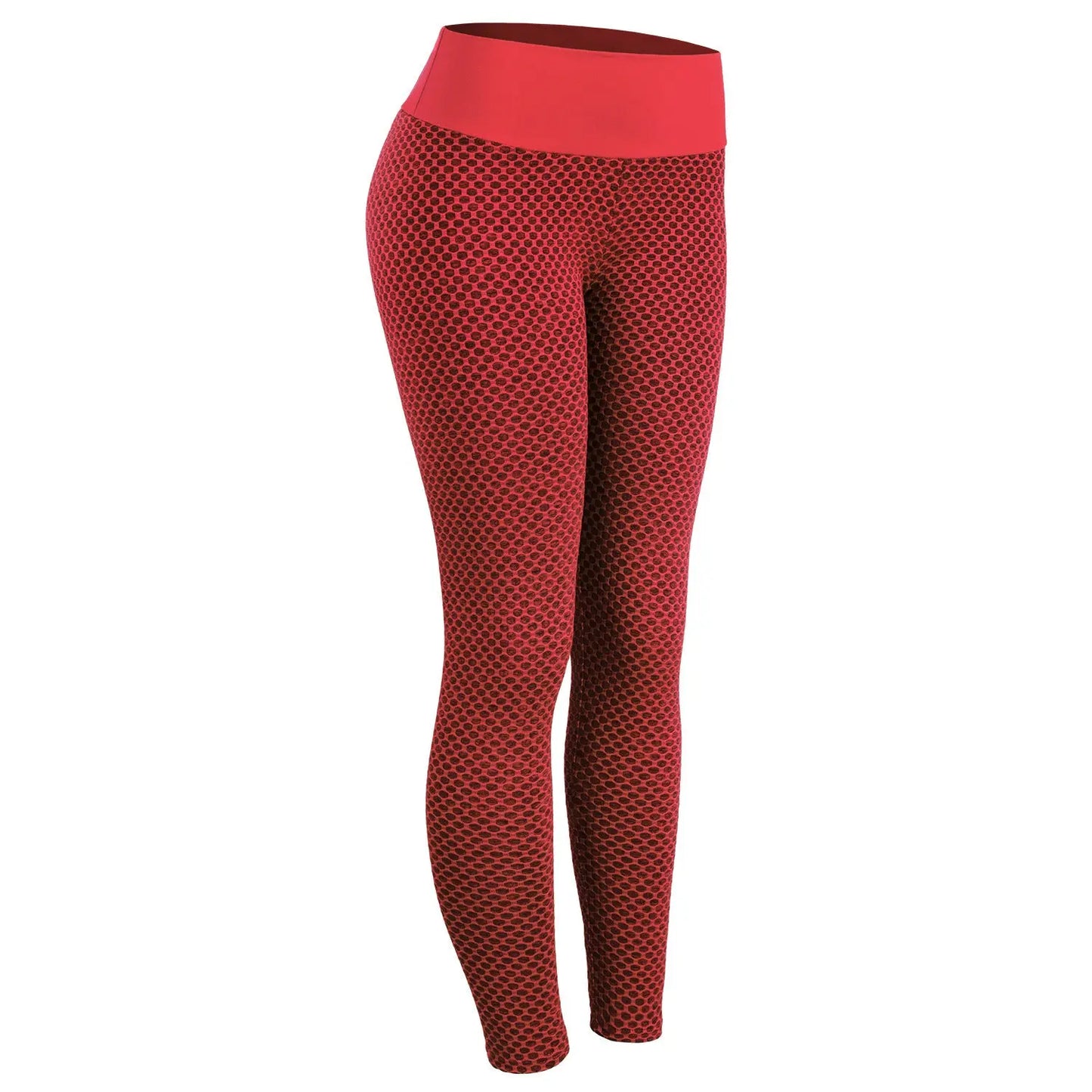 Plaid Leggings Fitness Yoga Pants Women's Seamless High Waist Breathable Gym Leggings 