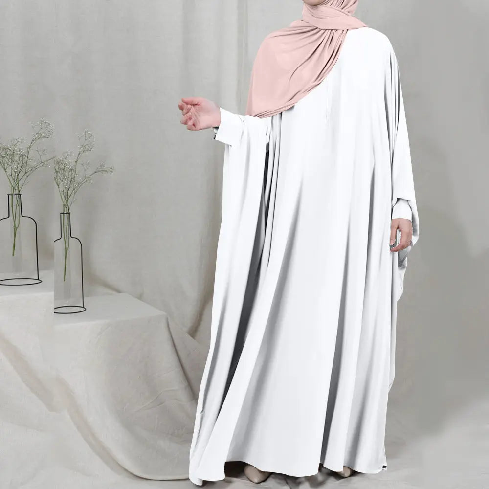 Eid Hooded Muslim Women Hijab Dress Prayer Garment Jilbab Abaya Long Khimar Full Cover Ramadan Gown Abayas Islamic Clothes Niqab 