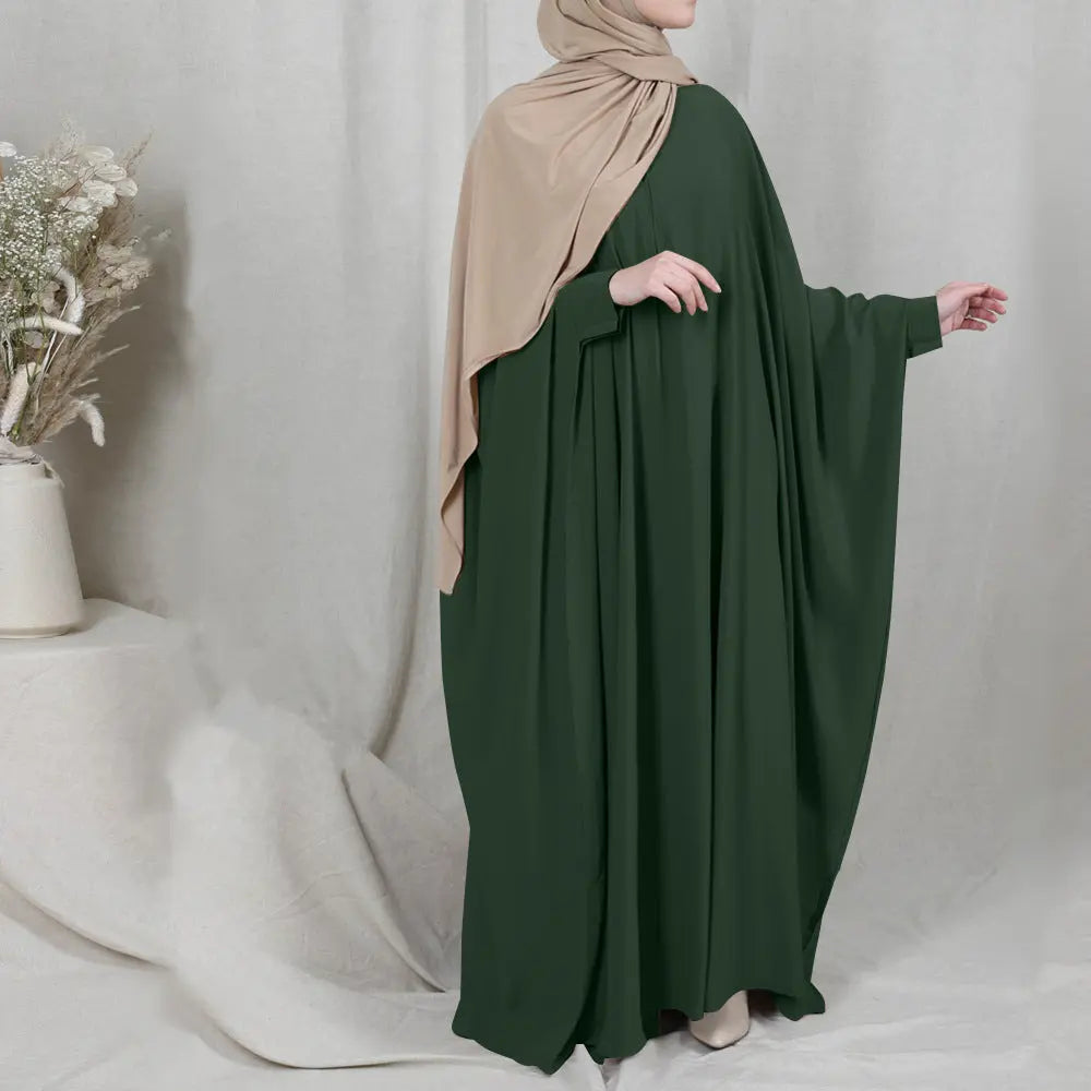Eid Hooded Muslim Women Hijab Dress Prayer Garment Jilbab Abaya Long Khimar Full Cover Ramadan Gown Abayas Islamic Clothes Niqab 
