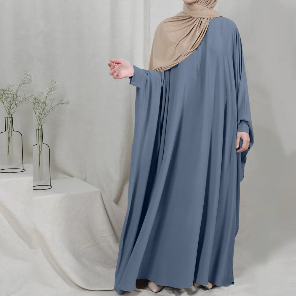 Eid Hooded Muslim Women Hijab Dress Prayer Garment Jilbab Abaya Long Khimar Full Cover Ramadan Gown Abayas Islamic Clothes Niqab 
