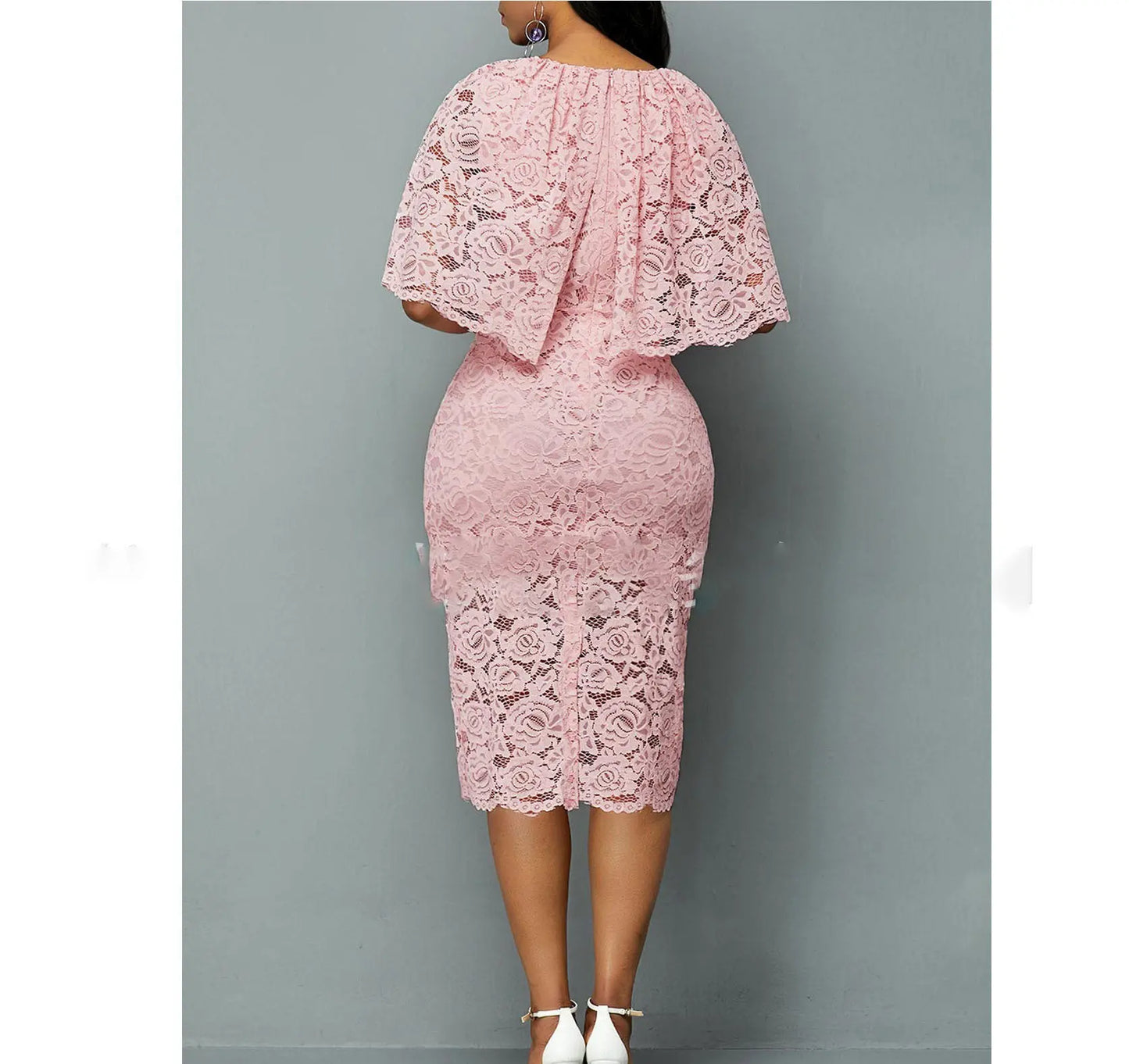 MD African Lace Dresses For Women Fashion New Africa Sexy Wedding Outfit 4XL 5XL Plus Size Maxi Dress Dashiki Ankara Robe 