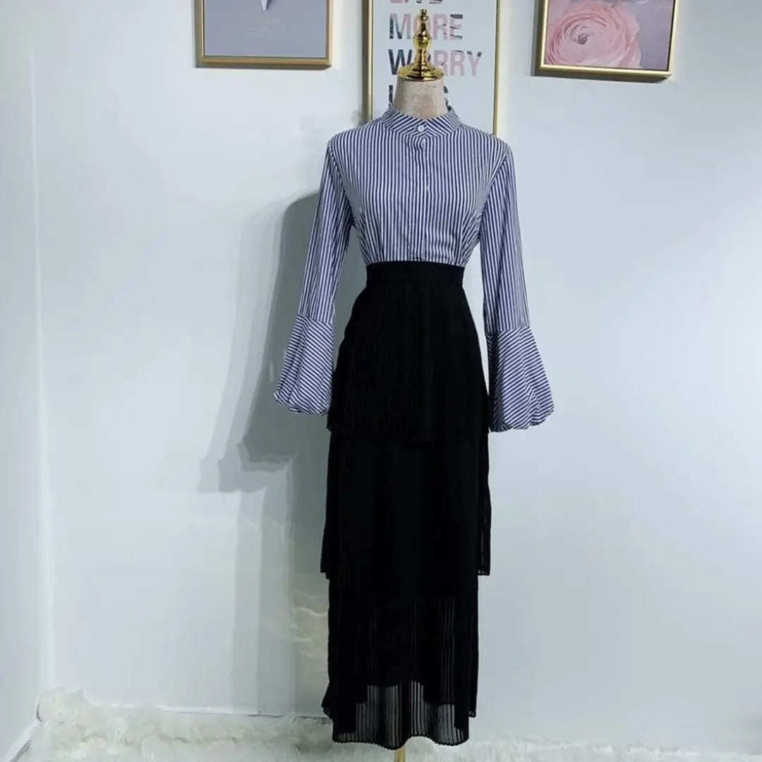 Kaftan Abaya Turkey Muslim Skirt Women Caftan Marocain Islamic Skirts Jilbab Femme Musulman Clothing 