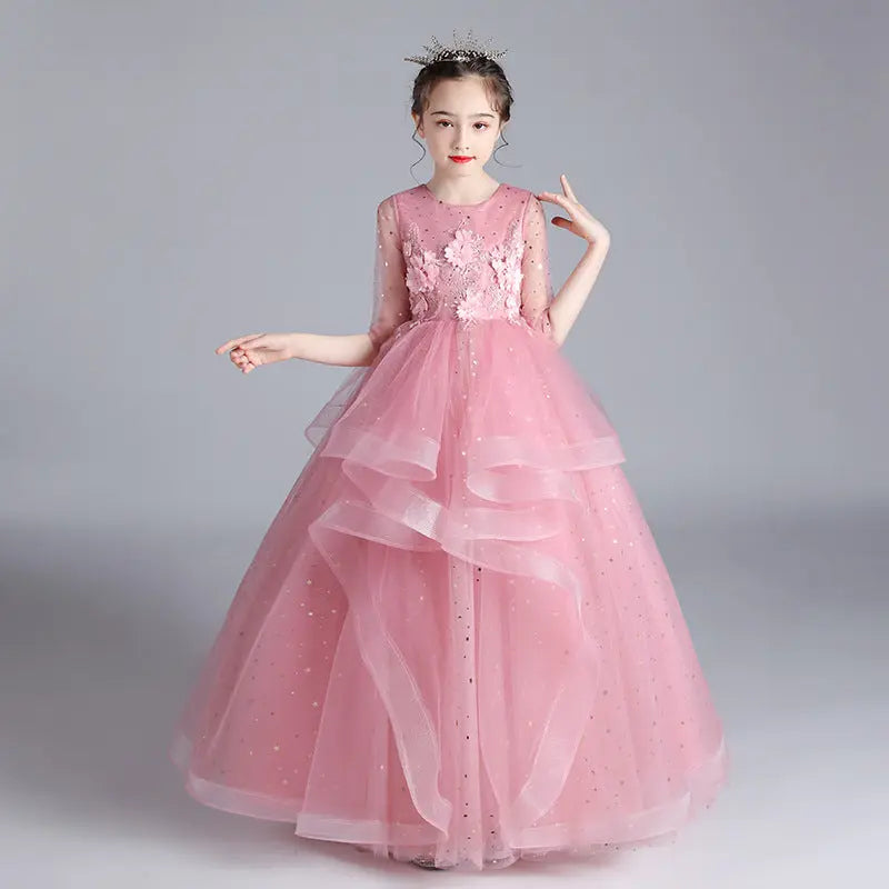 Children Dress Princess Dress Girl Girl Host Evening Dress  Children Dress Princess Dress Girl Girl Host Evening Dress Children Dress Princess Dress Girl Girl Host Evening Dress