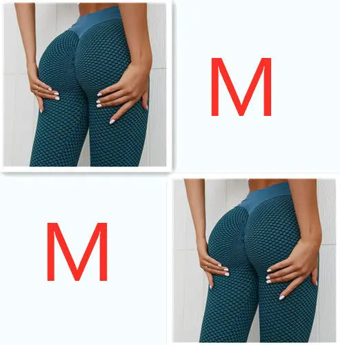 Plaid Leggings Fitness Yoga Pants Women's Seamless High Waist Breathable Gym Leggings 