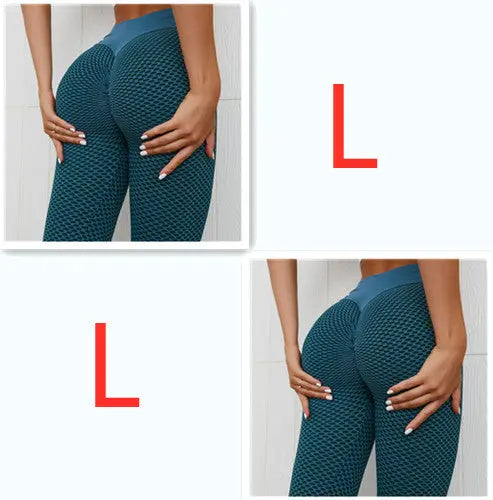 Plaid Leggings Fitness Yoga Pants Women's Seamless High Waist Breathable Gym Leggings 