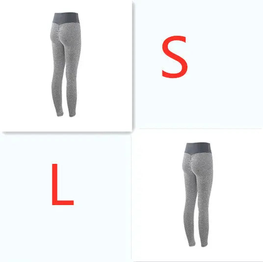 Plaid Leggings Fitness Yoga Pants Women's Seamless High Waist Breathable Gym Leggings 