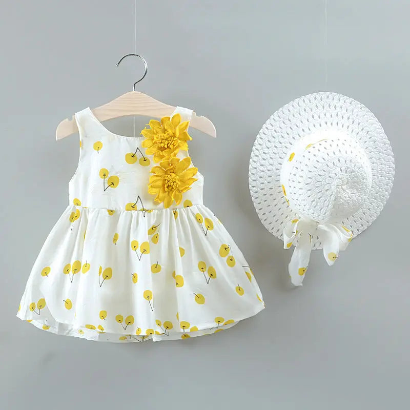 Girls Baby Cherry Dress 
