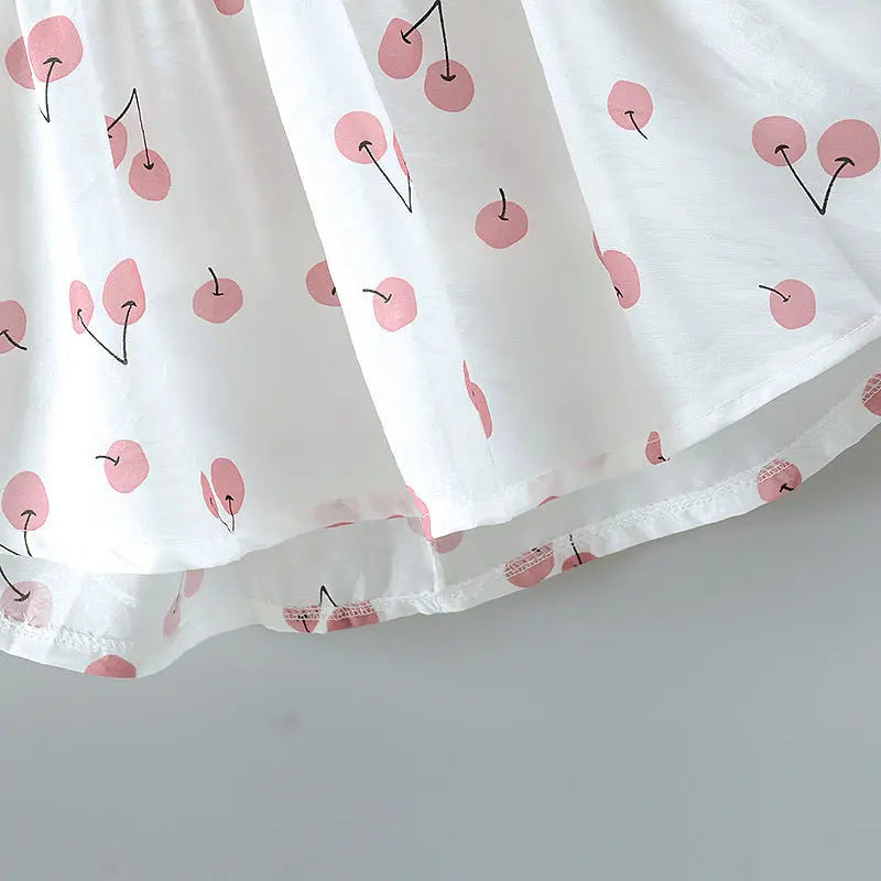 Girls Baby Cherry Dress 