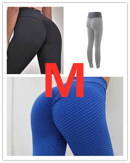 Plaid Leggings Fitness Yoga Pants Women's Seamless High Waist Breathable Gym Leggings 