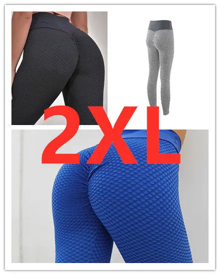 Plaid Leggings Fitness Yoga Pants Women's Seamless High Waist Breathable Gym Leggings 