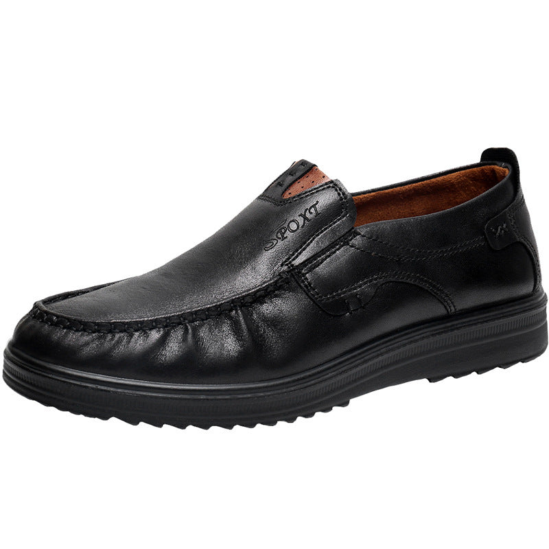 Business Casual Shoes, Soft Sole, Non-Slip Dad Shoes, Flat Sole Shoes