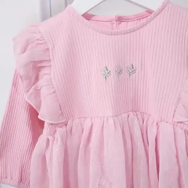 Baby Girl Autumn Dress Baby Princess Dress Red Dress 