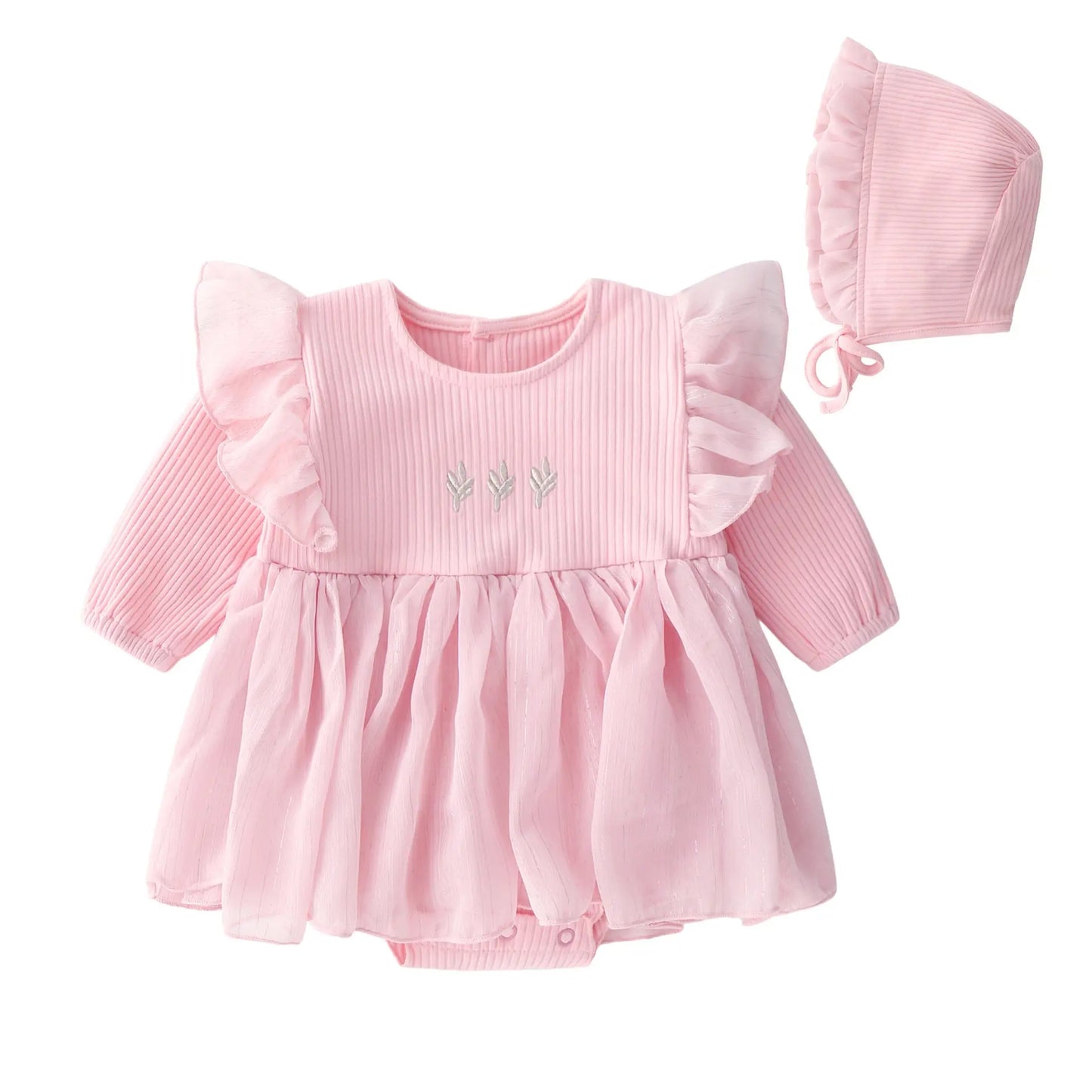 Baby Girl Autumn Dress Baby Princess Dress Red Dress 