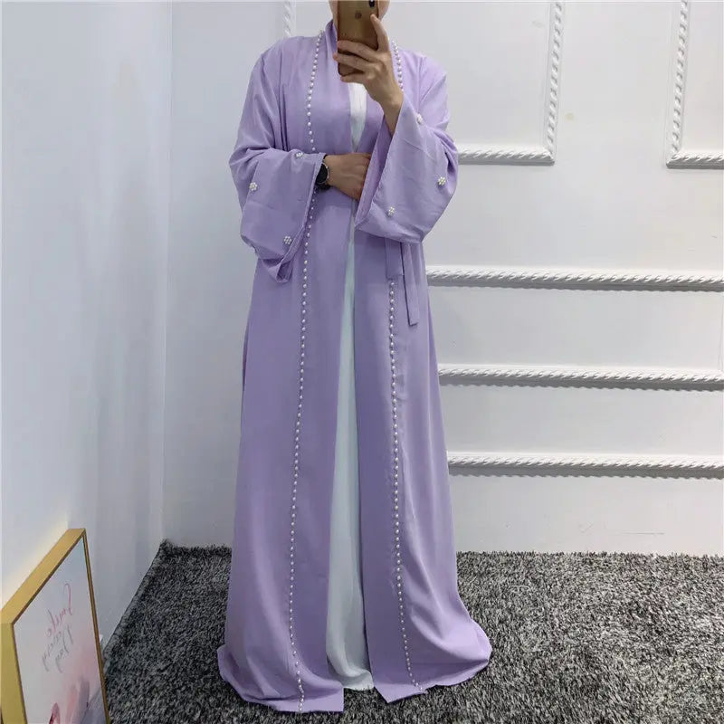 Eid Kaftan Moroccan Abaya Dubai Turkey Hijab Muslim Fashion 