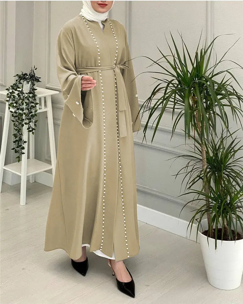 Eid Kaftan Moroccan Abaya Dubai Turkey Hijab Muslim Fashion 