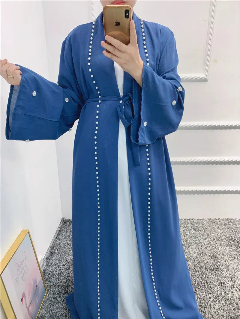 Eid Kaftan Moroccan Abaya Dubai Turkey Hijab Muslim Fashion 