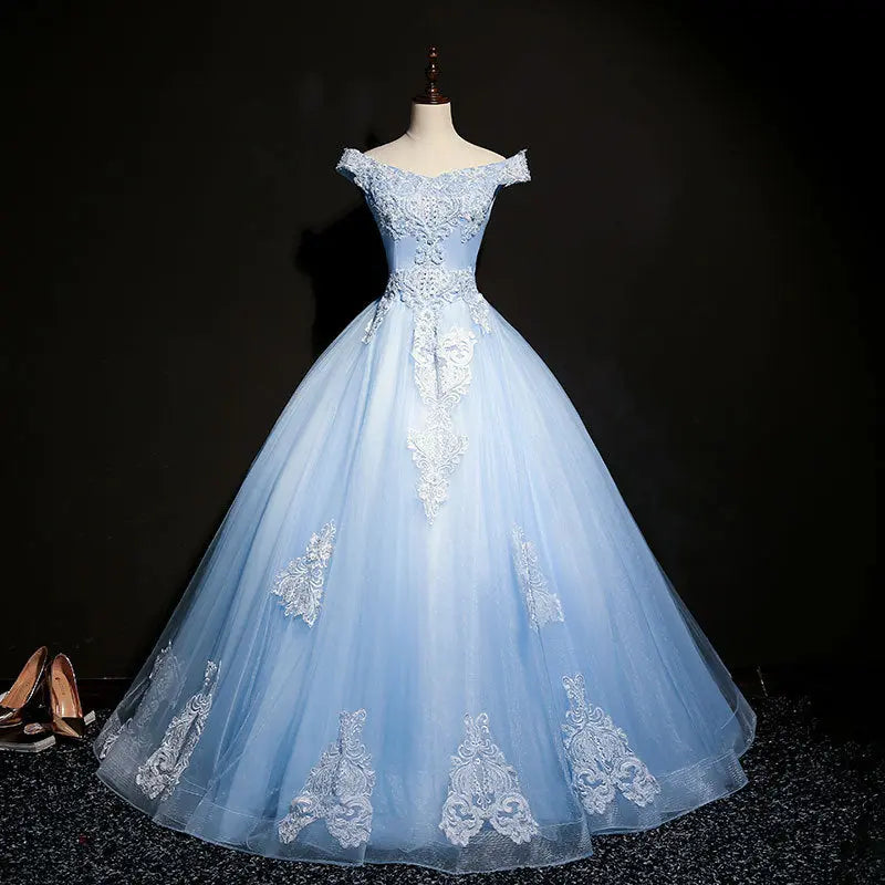 Evening dress wedding dress 