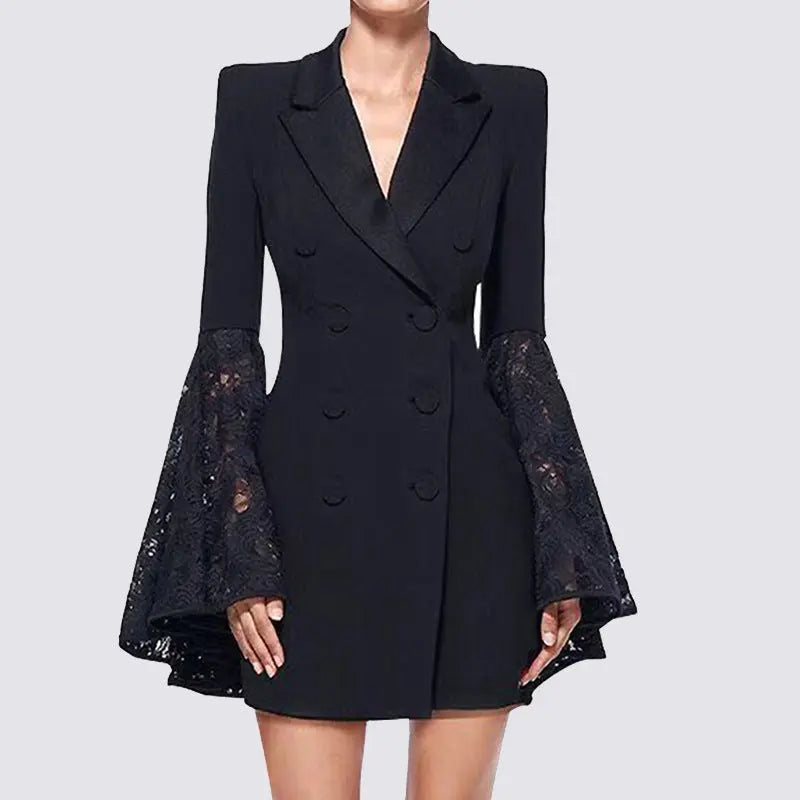 Black Suit Jacket For Women 
