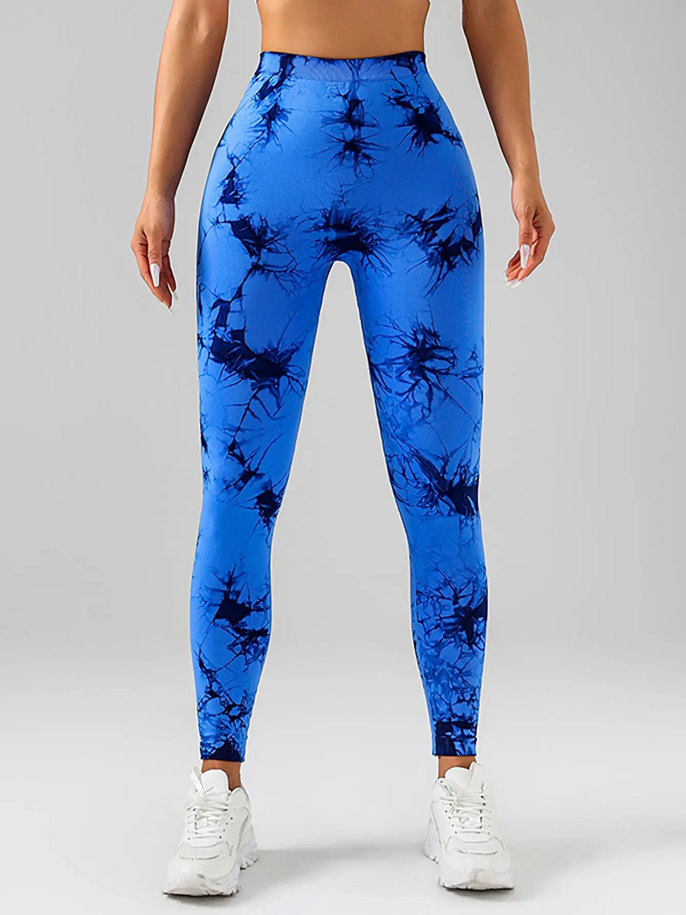 3 Pack Women's Scrunch Workout Leggings, High Waisted Butt Lifting Tie-dye V Back Waist Seamless Gym Yoga Leggings, Workout Leggings For Women Jada Leggings 
