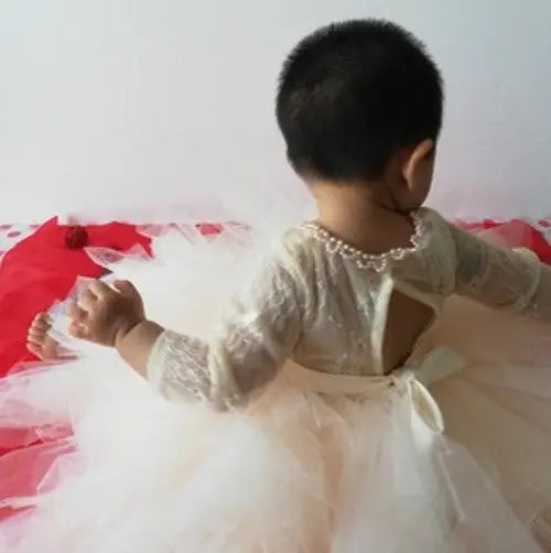 Flower Boy Evening Dress Baby Poncho Dress 