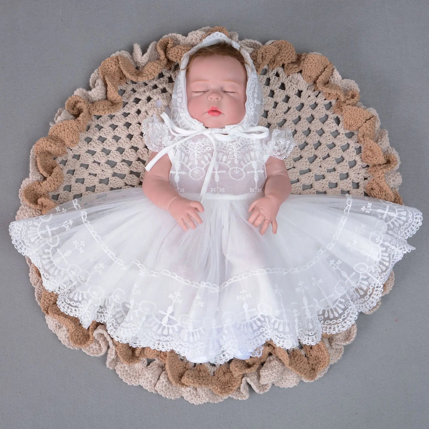 Lightweight Breathable Baby Princess Dress Baby Full Moon Dress 