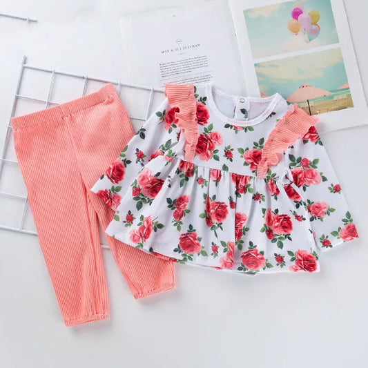 Baby girl dress baby dress trouser suit 