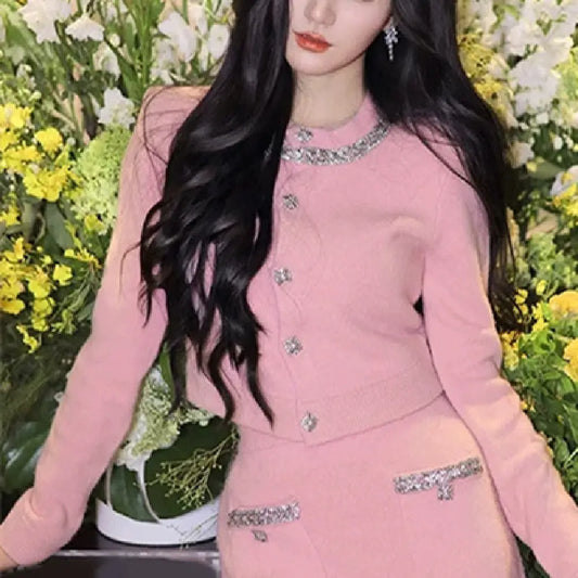 Women's Fashion French Short Socialite Suit 