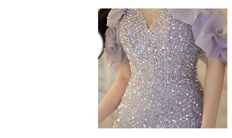 Evening Gown Women's Halter French Style 