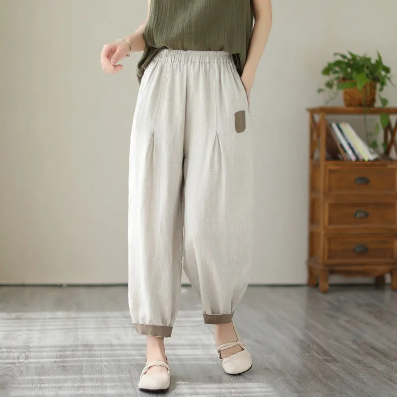 Loose Large Size Slimming High Waist 