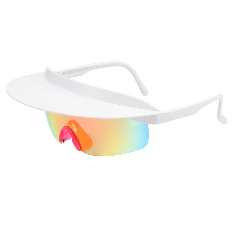 Large Frame Cycling Glasses Are Fashionable And Colorful