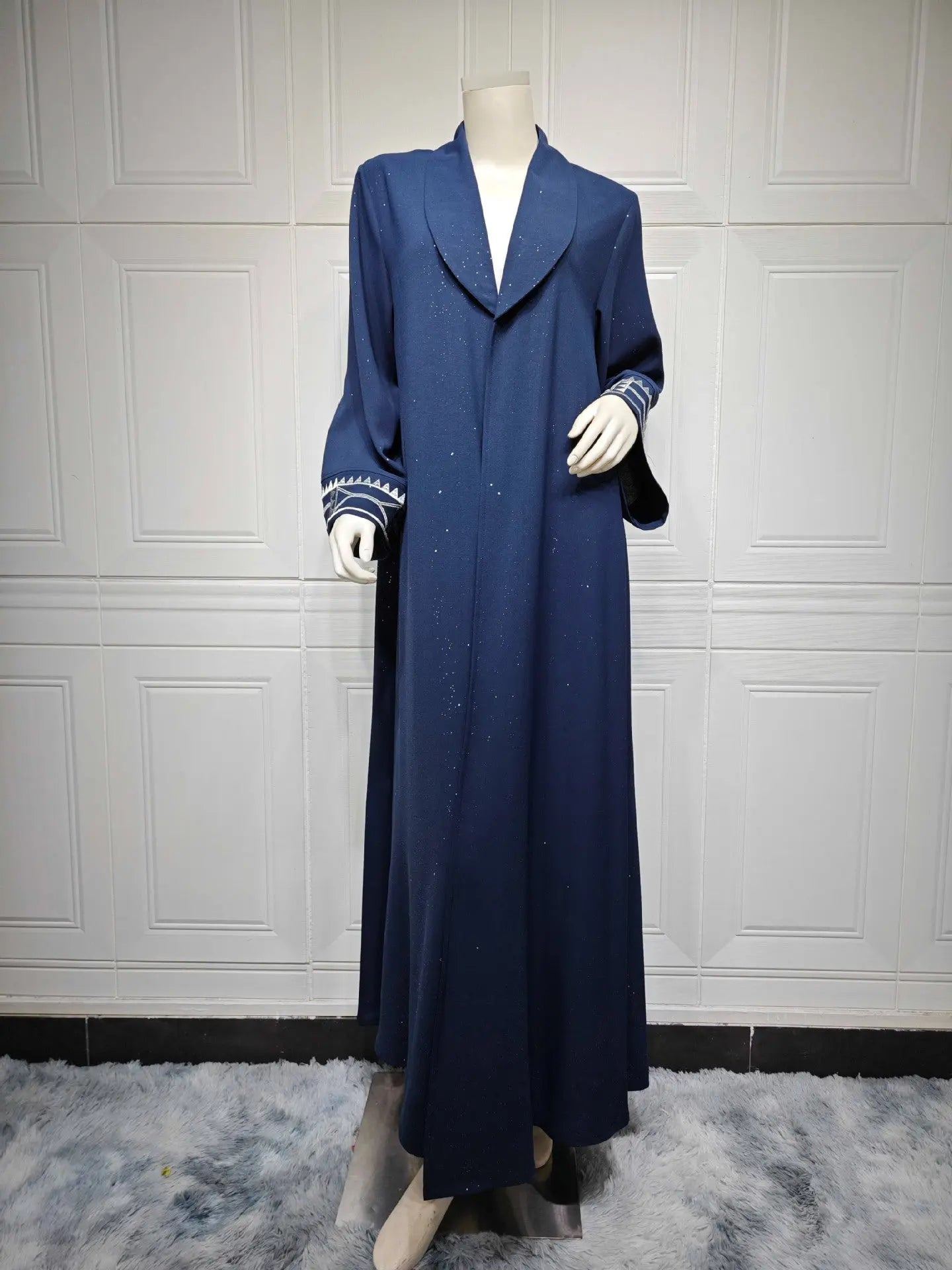 Muslim Modest Women's Arab Abaya Cardigan Robe 
