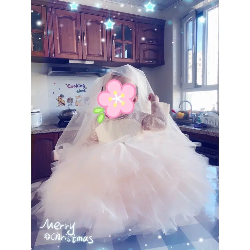 Flower Boy Evening Dress Baby Poncho Dress 