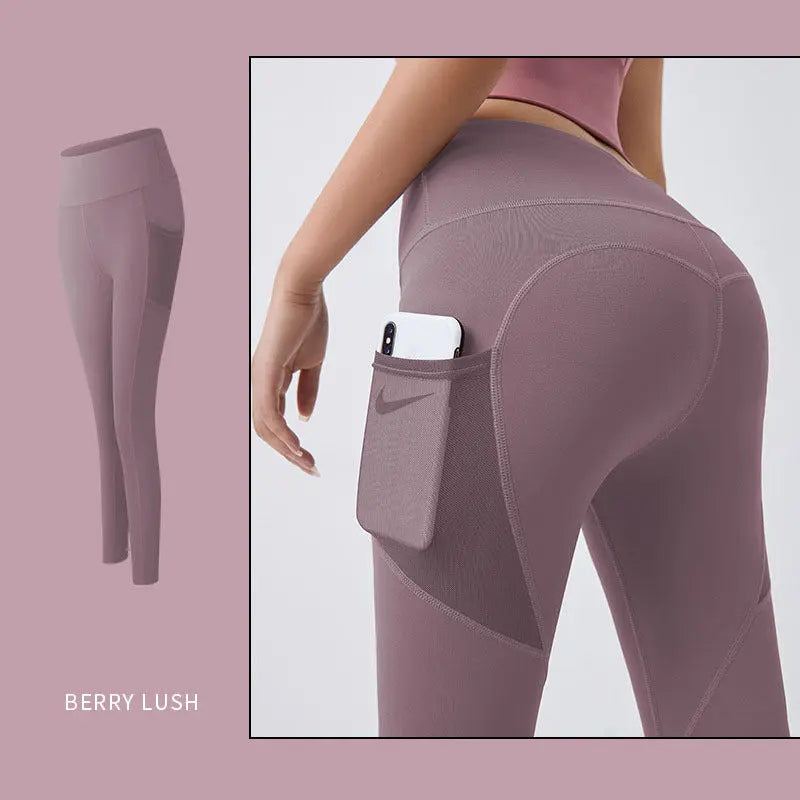 Yoga Pants Women With Pocket Leggings Sport Girl Gym Leggings Women 