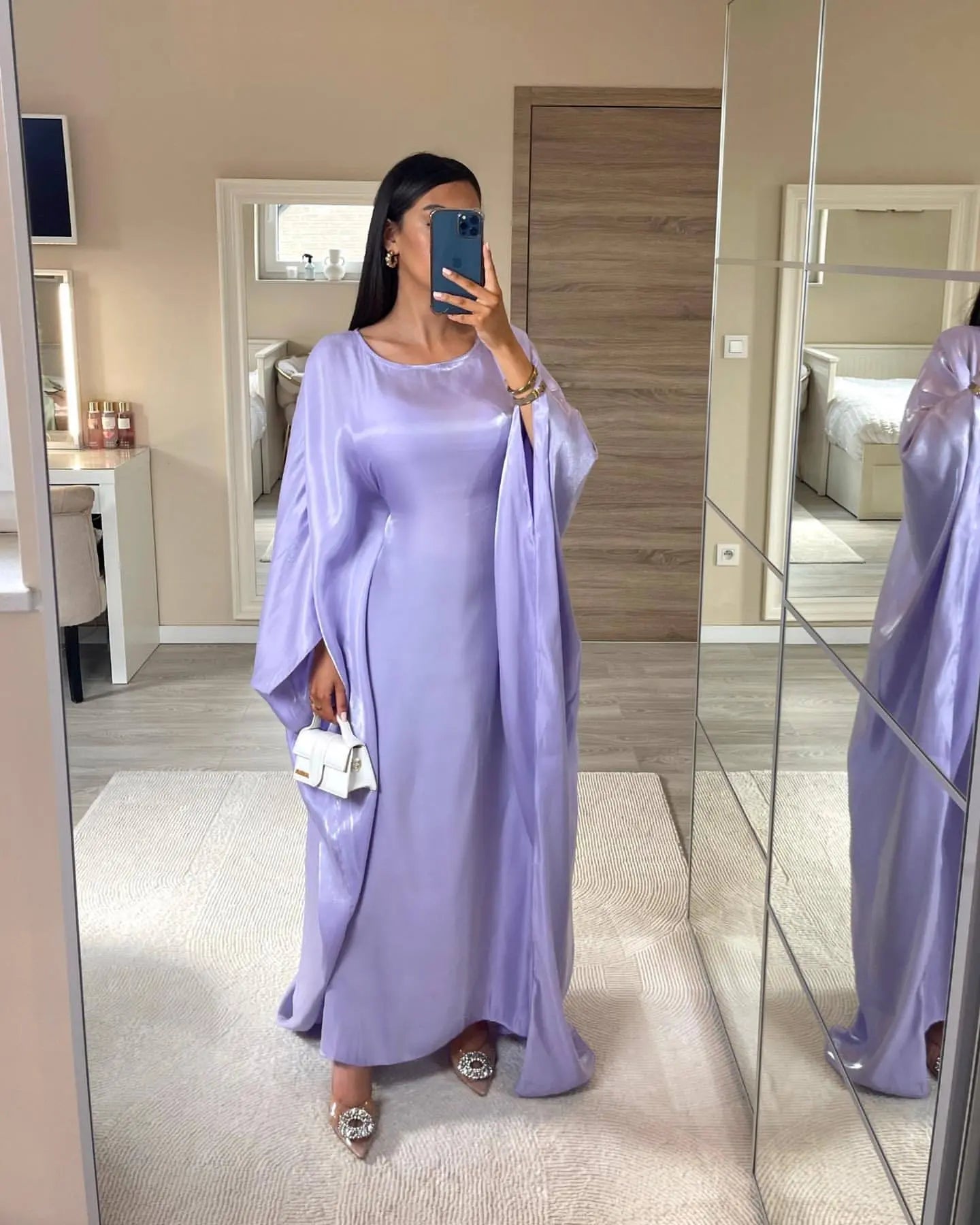 Spring And Summer Party Party Flash Cloth Dress Robe 